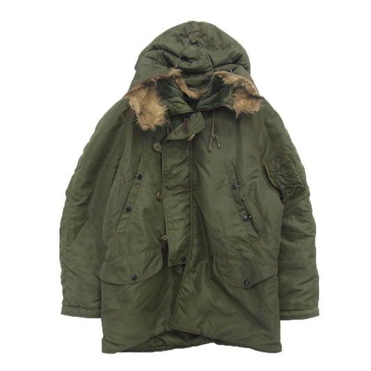 Buzz Rickson's バズリクソンズ M18843 M品番 UNITED CARR ユナイテッドカー N-3B ミリタリー フライトジャケット グリーン系 M【中古】