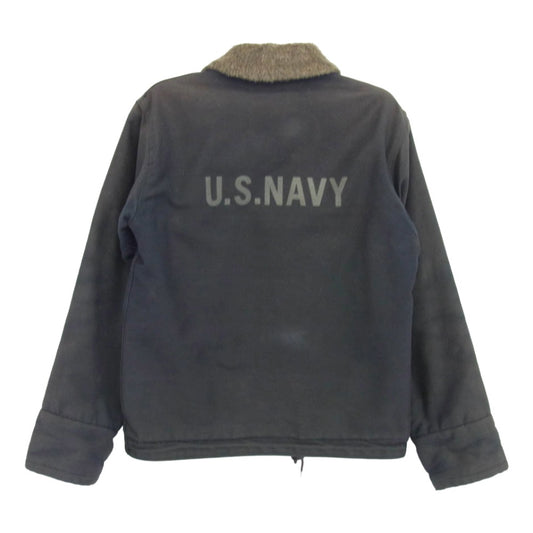 Buzz Rickson's バズリクソンズ M13805 NXSS 23615 M品番 N-1 デッキジャケット チャコール系 38【中古】