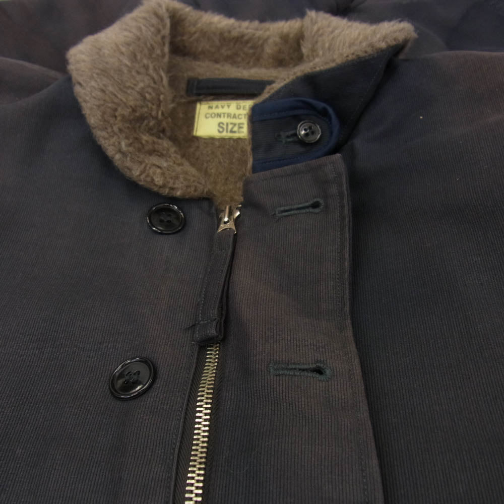 Buzz Rickson's バズリクソンズ M13805 NXSS 23615 M品番 N-1 デッキジャケット チャコール系 38【中古】