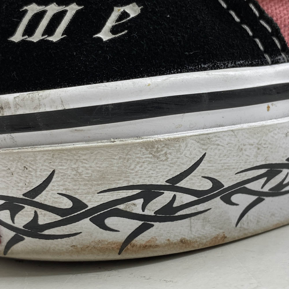 Supreme シュプリーム 21AW 500714 × VANS バンズ OLD SKOOL オールドスクール ローカットスニーカー ブラック系 ピンク系 27cm【中古】