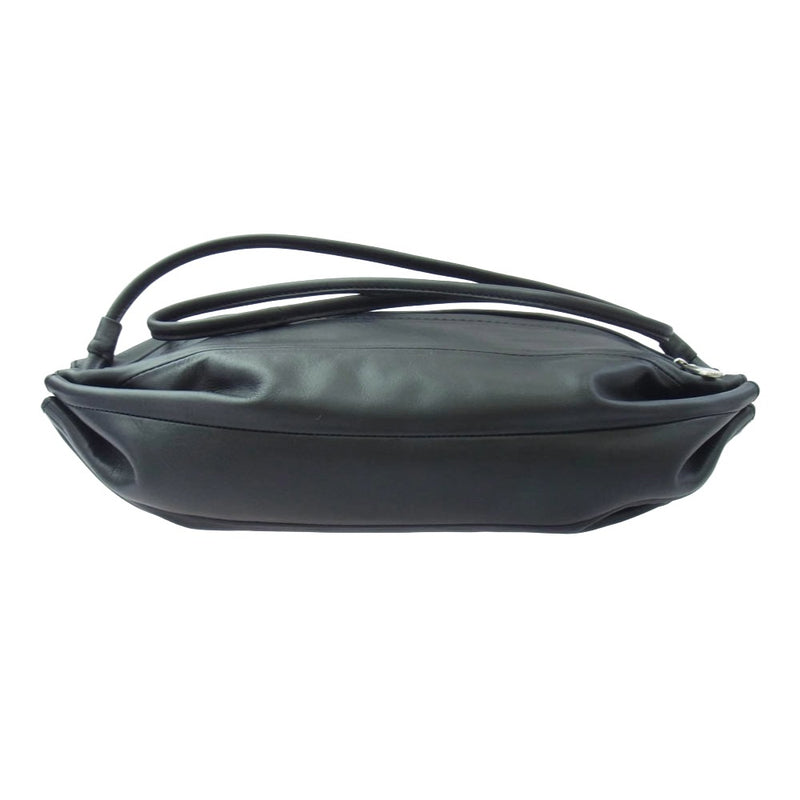 美品✨マリメッコ　KARLA カルラ　ショルダーバッグ　レザー　黒 marimekko マリメッコ MARIMEKKO バッグ ショルダーバッグ KARLA