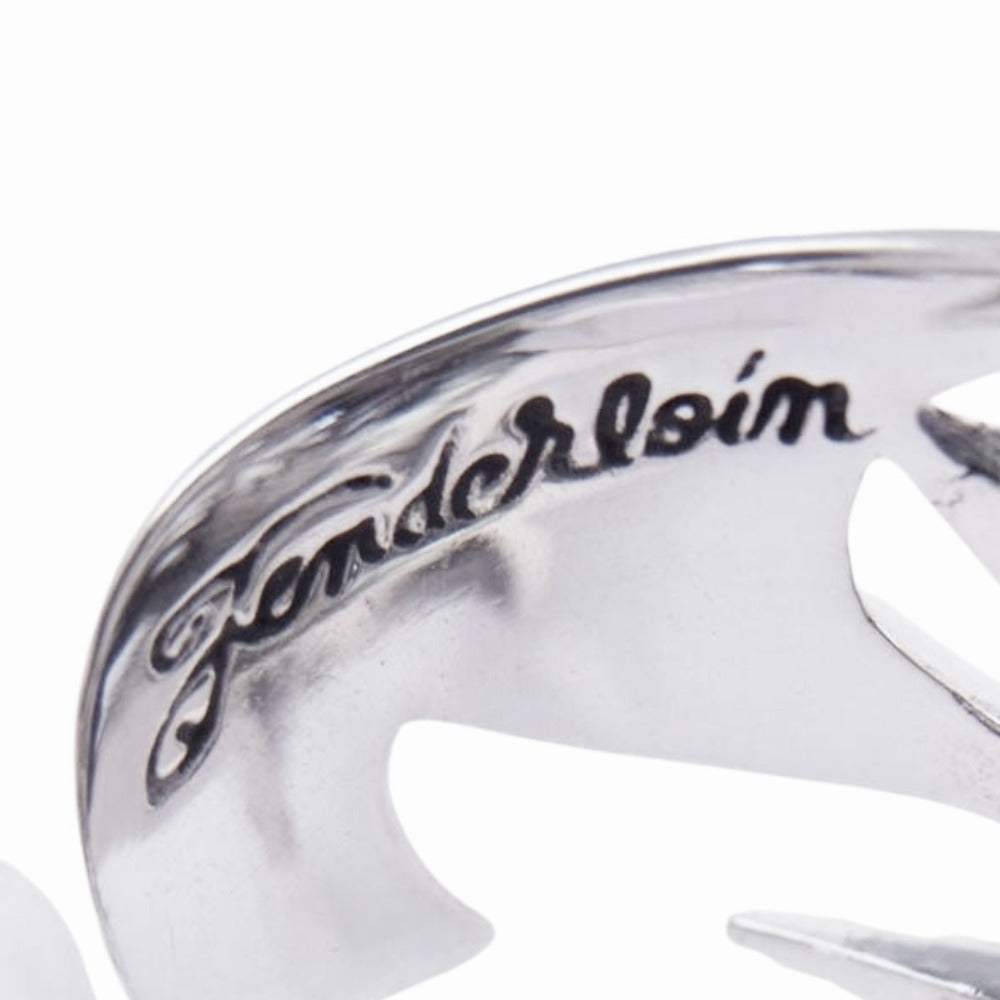 TENDERLOIN テンダーロイン 【新品仕上加工済】T-SKULL BORNEO RING ボルネオ スカル リング シルバー系 約19号【美品】【中古】