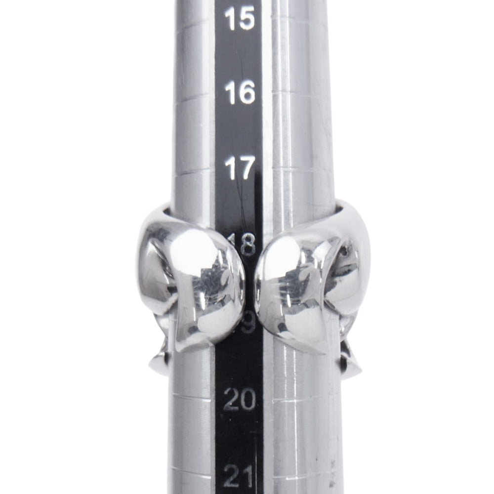 TENDERLOIN テンダーロイン 【新品仕上加工済】T-SKULL BORNEO RING ボルネオ スカル リング シルバー系 約19号【美品】【中古】