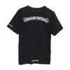 CHROME HEARTS クロムハーツ（原本無） CH S/S TEE バック スクロール ラベル プリント 半袖Tシャツ ブラック系 M【中古】