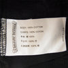 CHROME HEARTS クロムハーツ（原本無） CH S/S TEE バック スクロール ラベル プリント 半袖Tシャツ ブラック系 M【中古】