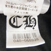 CHROME HEARTS クロムハーツ（原本無） CH S/S TEE バック スクロール ラベル プリント 半袖Tシャツ ブラック系 M【中古】
