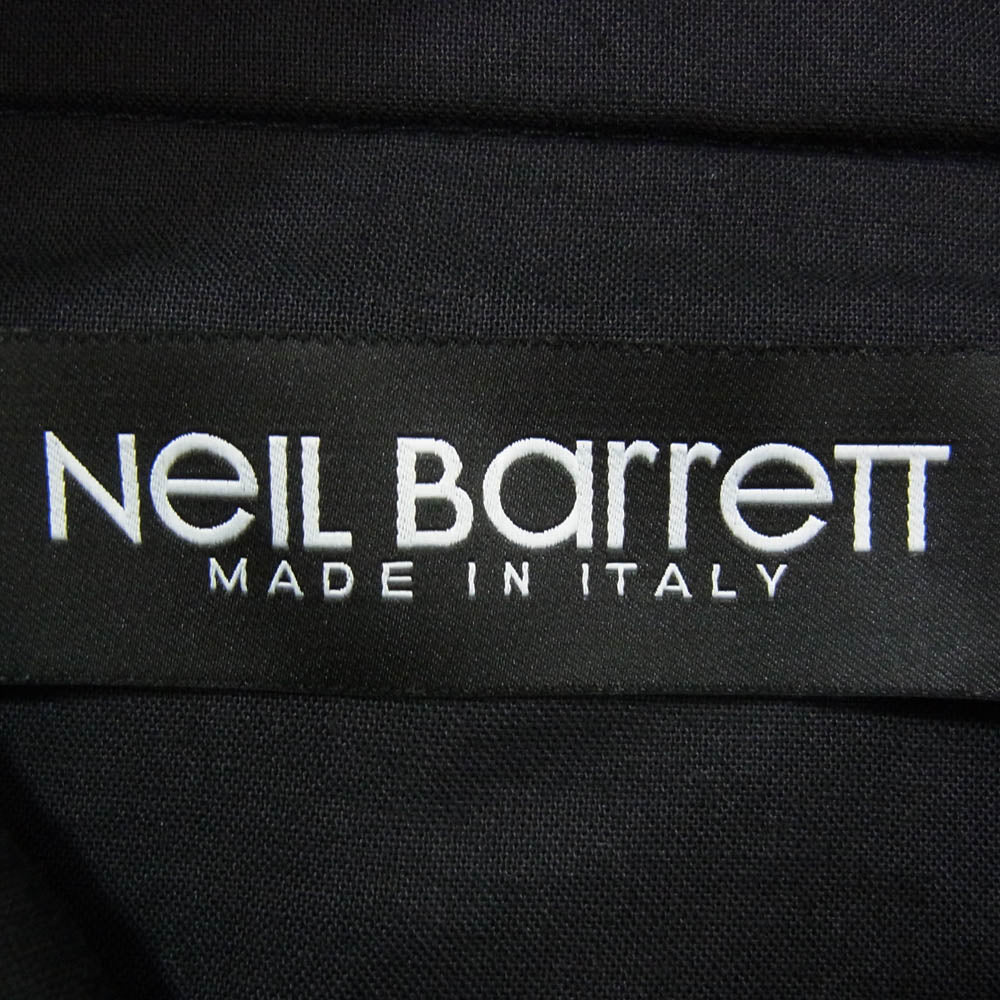NEIL BARRETT ニールバレット リブ イージーサルエル パンツ ボトム ブラック系 不明【中古】