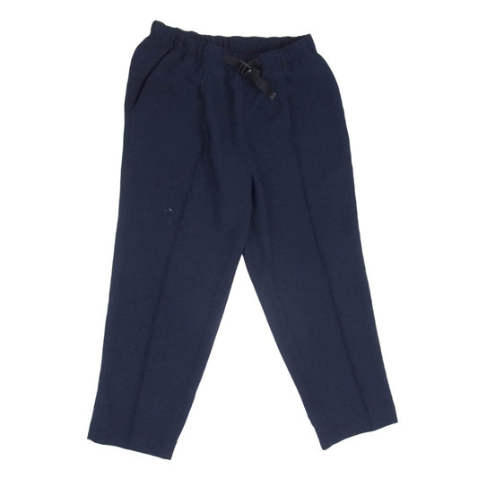 UNITED ARROWS & SONS ユナイテッドアローズアンドサンズ 5514-299-0812 by DAISUKE OBANA ダイスケ オバナ I BELT CR1P PANTS ベルト パンツ ダークネイビー系 L【中古】