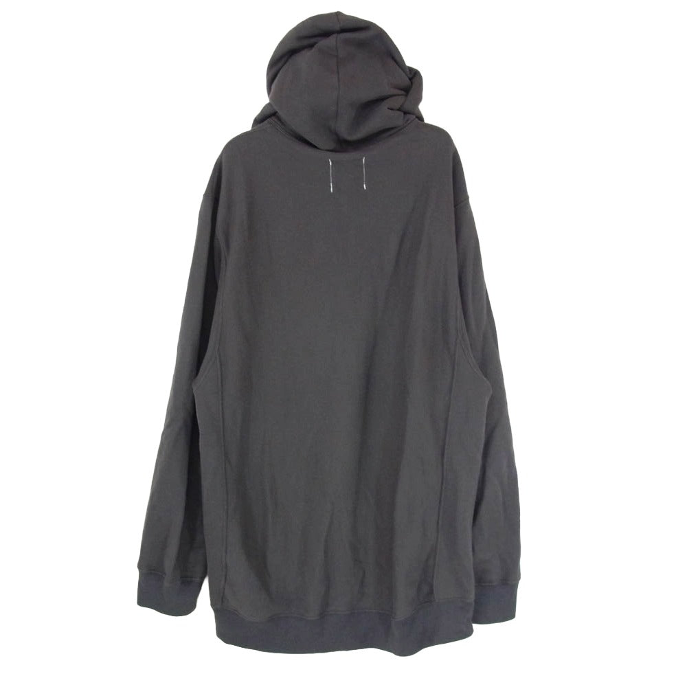 TAKAHIRO MIYASHITA The SoloIst. タカヒロミヤシタザソロイスト 0008bAW23 sc.0008b hoodie コットンシルク プルオーバー パーカー グレー系 52【中古】