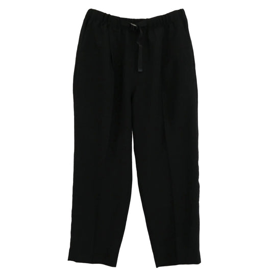 UNITED ARROWS & SONS ユナイテッドアローズアンドサンズ 5514-299-0812 by DAISUKE OBANA ダイスケ オバナ I BELT CR1P PANTS ベルト パンツ ブラック系 L【中古】