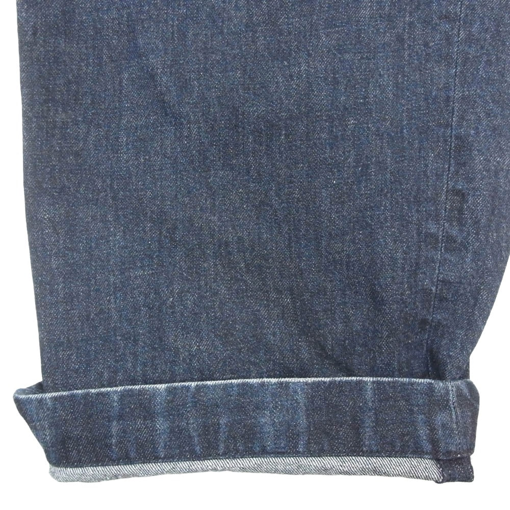 タンジェント JOHAN ジョアン スウェーデン軍 シンチバック デニムトラウザーズ パンツ インディゴブルー系 48【中古】