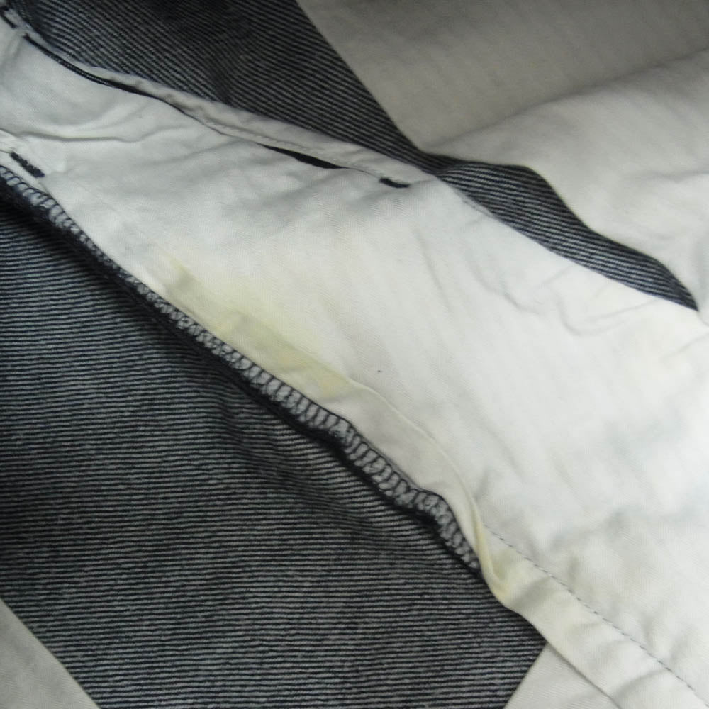 タンジェント JOHAN ジョアン スウェーデン軍 シンチバック デニムトラウザーズ パンツ インディゴブルー系 48【中古】