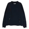 Sacai サカイ 21-02586M REBUILD ZIP POCKET COTTON L/S T-SHIRT リビルド ジップ ポケット コットン ロングスリーブ カットソー ブラック系 3【中古】