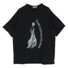 Yohji Yamamoto POUR HOMME ヨウジヤマモトプールオム HP-T62-993 SINGLE JERSEY PRINT HALF SLEEVE C ハーフ スリーブ Tシャツ カットソー ブラック系 3【中古】
