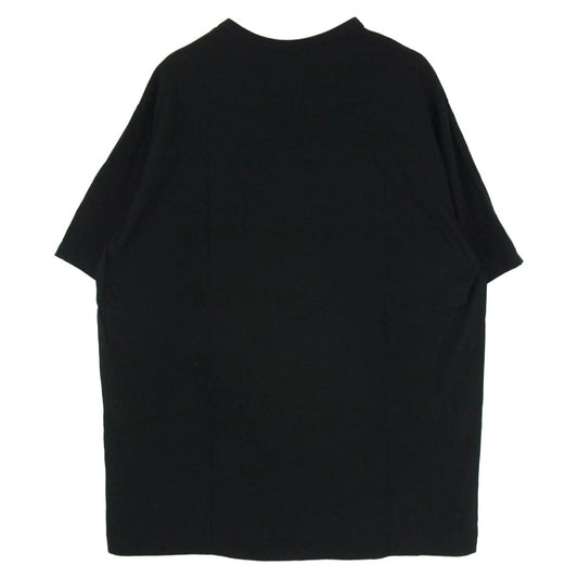 Yohji Yamamoto POUR HOMME ヨウジヤマモトプールオム HP-T62-993 SINGLE JERSEY PRINT HALF SLEEVE C ハーフ スリーブ Tシャツ カットソー ブラック系 3【中古】