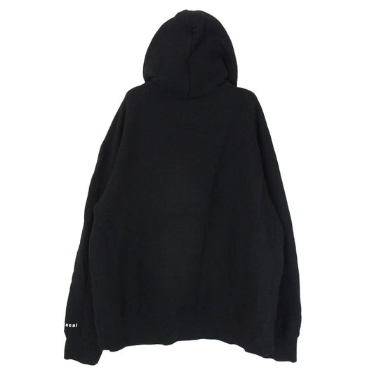 Sacai サカイ 23-0647S Graphic Print Hoodie プルオーバーパーカー ブラック系 3【中古】