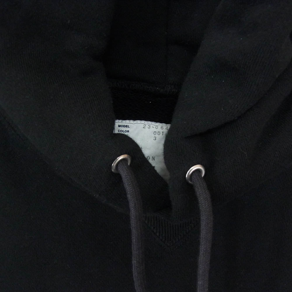 Sacai サカイ 23-0647S Graphic Print Hoodie プルオーバーパーカー ブラック系 3【中古】
