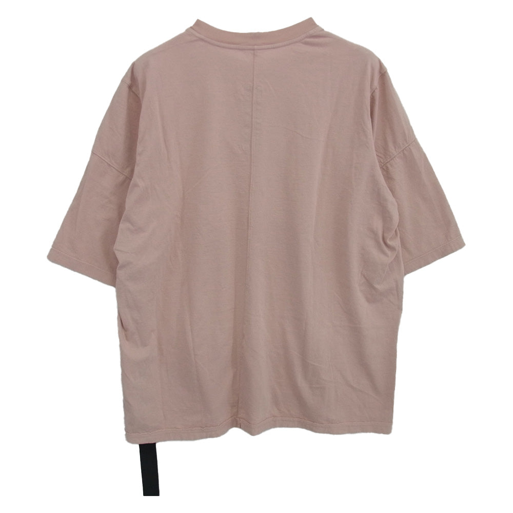 Rick Owens リックオウエンス DU01C6253-RN Drkshdw Walrus Tシャツ ダークシャドウ 半袖 カットソー ピンク系 ONE SIZE【中古】