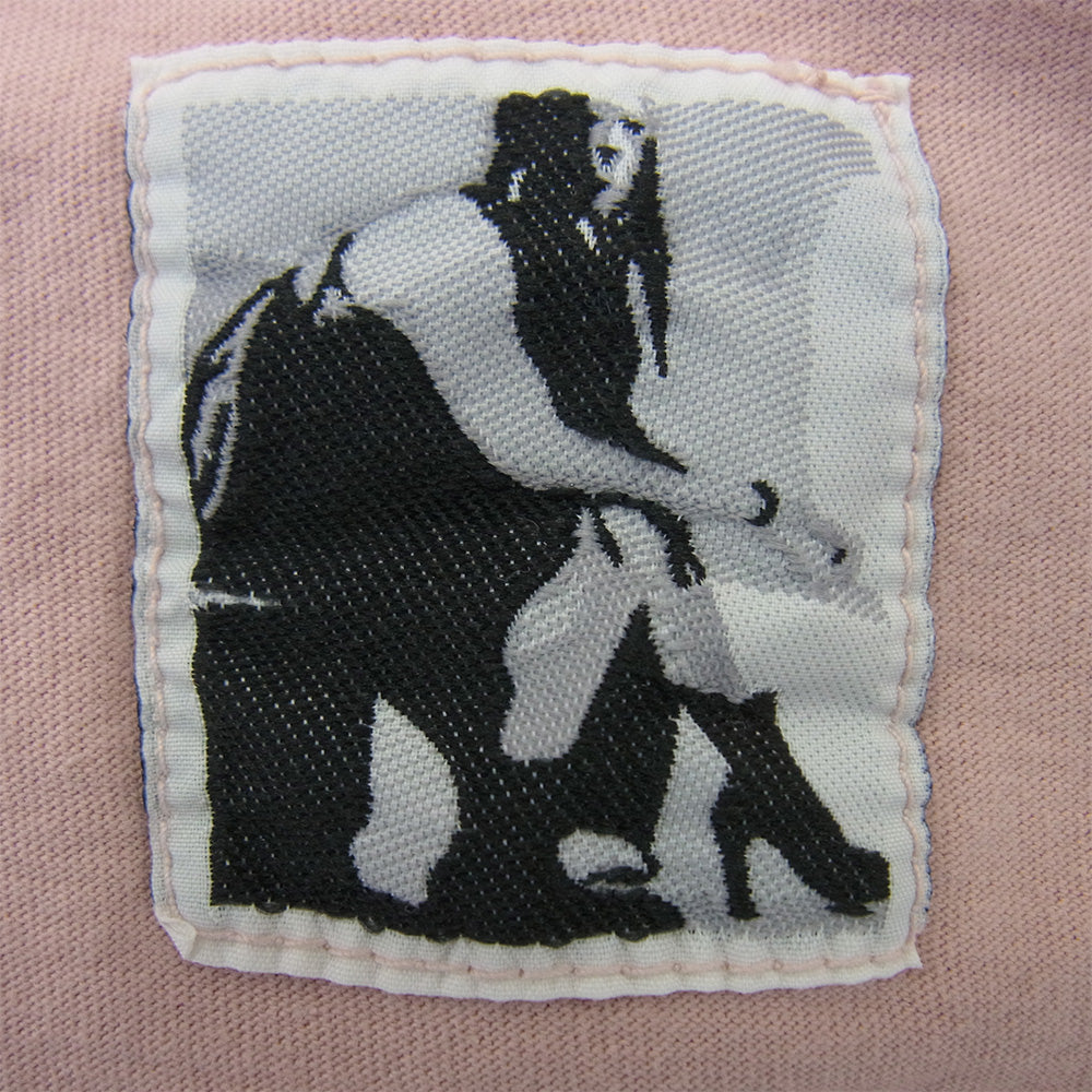 Rick Owens リックオウエンス DU01C6253-RN Drkshdw Walrus Tシャツ ダークシャドウ 半袖 カットソー ピンク系 ONE SIZE【中古】