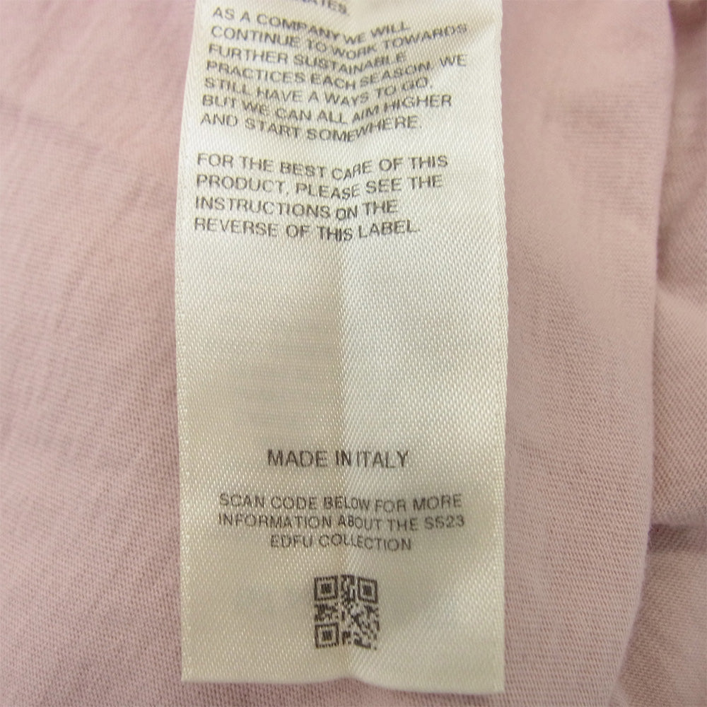 Rick Owens リックオウエンス DU01C6253-RN Drkshdw Walrus Tシャツ ダークシャドウ 半袖 カットソー ピンク系 ONE SIZE【中古】