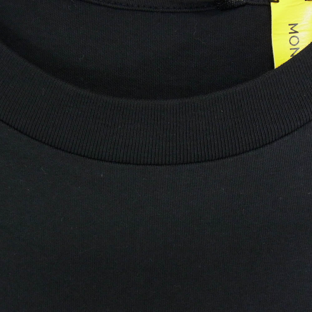 MONCLER モンクレール H10928C00011 GENIUS ジーニアス 半袖 Tシャツ カットソー ブラック系 M【中古】