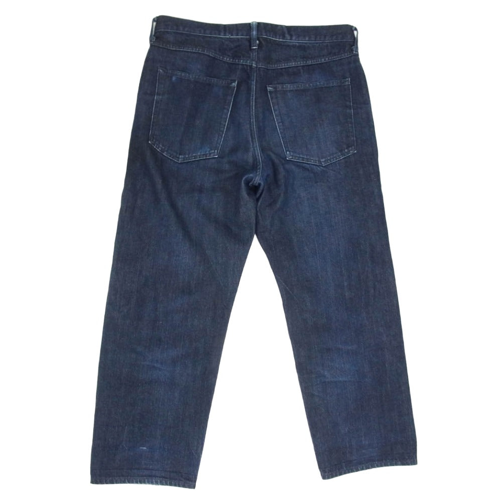 JIL SANDER ジルサンダー JPUS663136MS24670011 JIL SANDER＋DENIM TROUSER 4 STRAIGHT ボタン フライ デニム パンツ インディゴブルー系 32【中古】