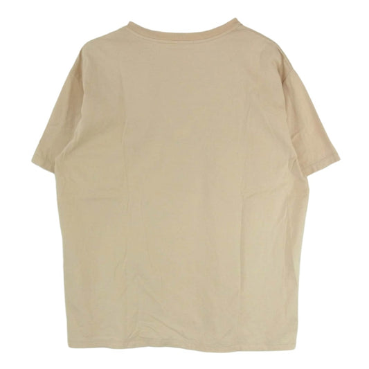 CELINE セリーヌ 2X681671Q LOOSE ルーズ ロゴ 半袖 Ｔシャツ カットソー ベージュ系 L【中古】