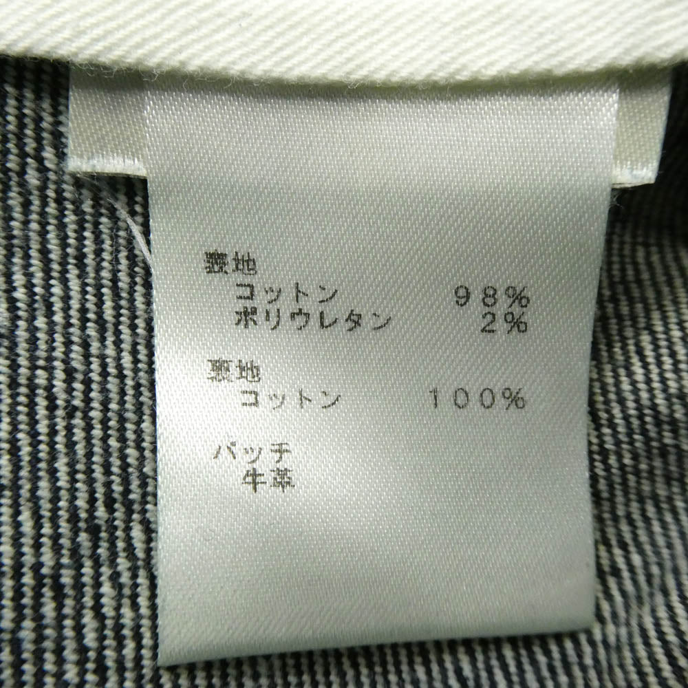 LOUIS VUITTON ルイ・ヴィトン 1A5W0D Slim Stretch Jeans ロゴプレート スリム ストレッチ デニム パンツ インディゴブルー系 31【中古】