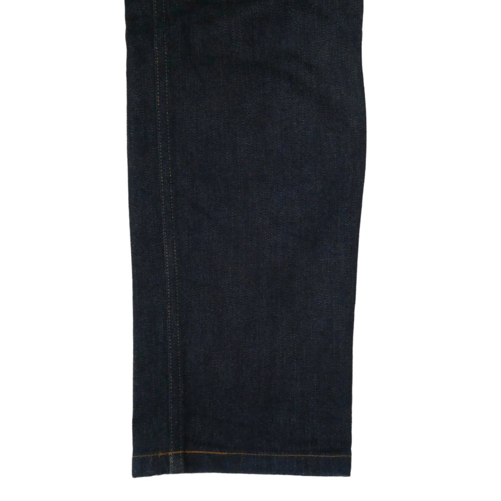 LOUIS VUITTON ルイ・ヴィトン 1A5W0D Slim Stretch Jeans ロゴプレート スリム ストレッチ デニム パンツ インディゴブルー系 31【中古】