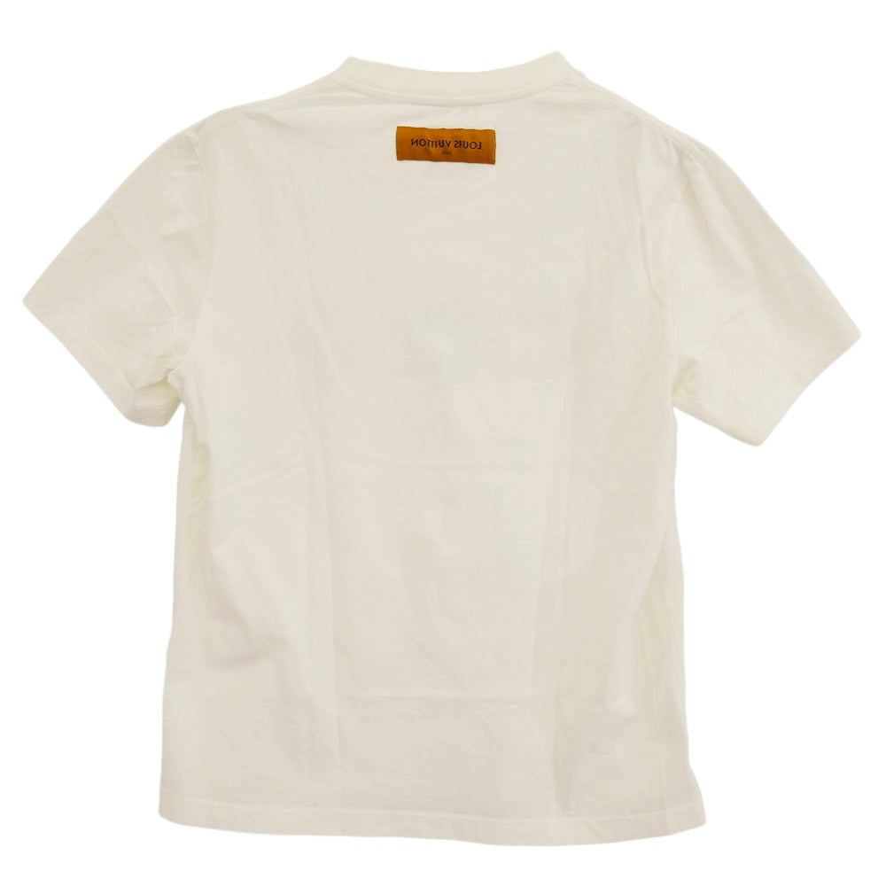 LOUIS VUITTON ルイ・ヴィトン 20aw マルチカラー モノグラム 半袖 Tシャツ ホワイト系 L【中古】