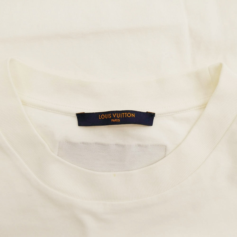 LOUIS VUITTON ルイ・ヴィトン 20aw マルチカラー モノグラム 半袖 Tシャツ ホワイト系 L【中古】