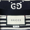 GUCCI グッチ 523048 GGジャガード コットン ニット カーディガン マルチカラー系 ブラック系 L【中古】