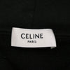CELINE セリーヌ 2Y468670Q ルーズ フーディー コットンフリース プルオーバー パーカー ブラック系 1【中古】