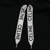CELINE セリーヌ 2Y468670Q ルーズ フーディー コットンフリース プルオーバー パーカー ブラック系 1【中古】