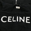 CELINE セリーヌ 2Y497670Q コットン フードロゴプリント ルーズフーディー パーカー ブラック系 1【中古】