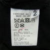 Yohji Yamamoto ヨウジヤマモト 24AW HO-P01-141 REGULATION ARMY STANDARD STRING PANTS レギュレーション Re定番ヒモP アーミー ギャバジン パンツ ブラック系 2【中古】