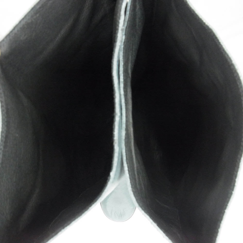 Yohji Yamamoto POUR HOMME ヨウジヤマモトプールオム 23AW LOOK24着用モデル インディゴレザー ロング ペコスブーツ モスグリーン系 4【中古】