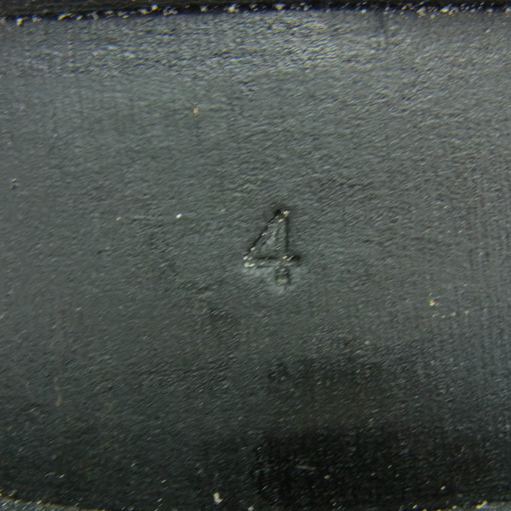 Yohji Yamamoto POUR HOMME ヨウジヤマモトプールオム 23AW LOOK24着用モデル インディゴレザー ロング ペコスブーツ モスグリーン系 4【中古】