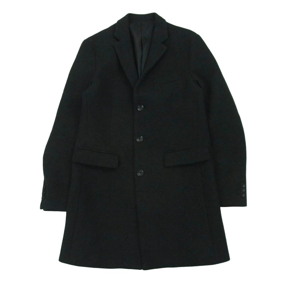 JOURNAL STANDARD ジャーナルスタンダード relume レリューム HMILTON LAMSWOOL チェスター コート ダークグレー系 M【中古】