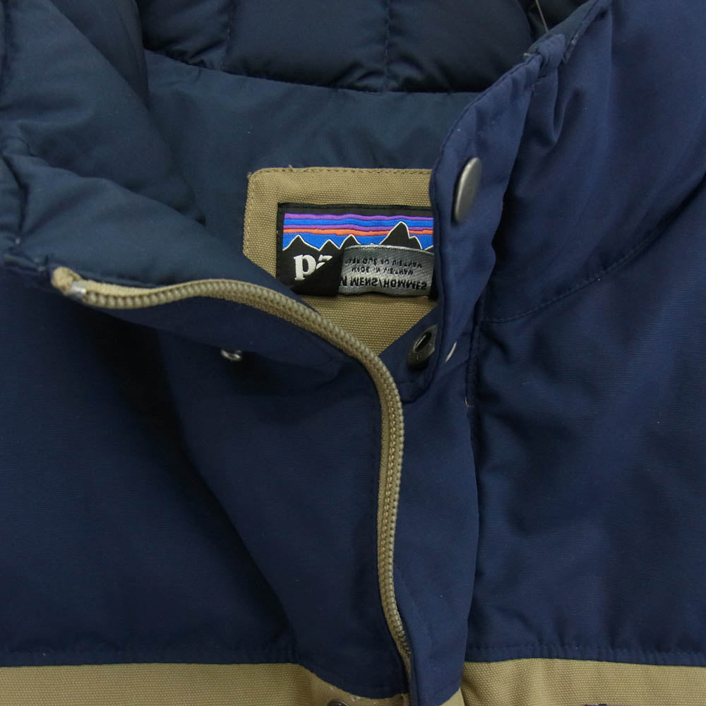 patagonia パタゴニア 15AW 27586 BIVY DOWN VEST ダウン ベスト ベージュ系 M【中古】
