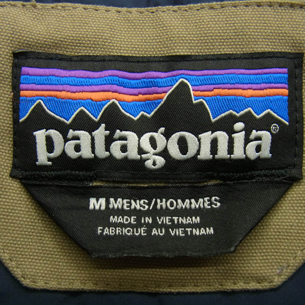 patagonia パタゴニア 15AW 27586 BIVY DOWN VEST ダウン ベスト ベージュ系 M【中古】