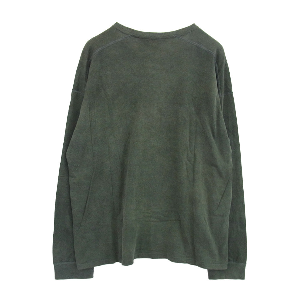 ANCELLM アンセルム ANC-CT132 UNEVENNESS LS T-SHIRT アンイーブンネス Tシャツ ブラック系 2【中古】