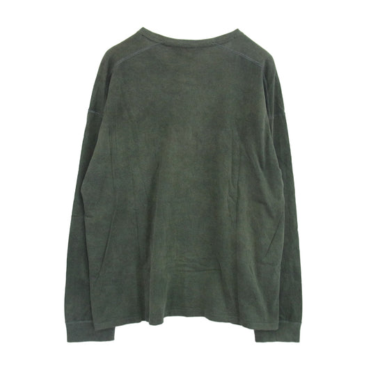 ANCELLM アンセルム ANC-CT132 UNEVENNESS LS T-SHIRT アンイーブンネス Tシャツ ブラック系 2【中古】