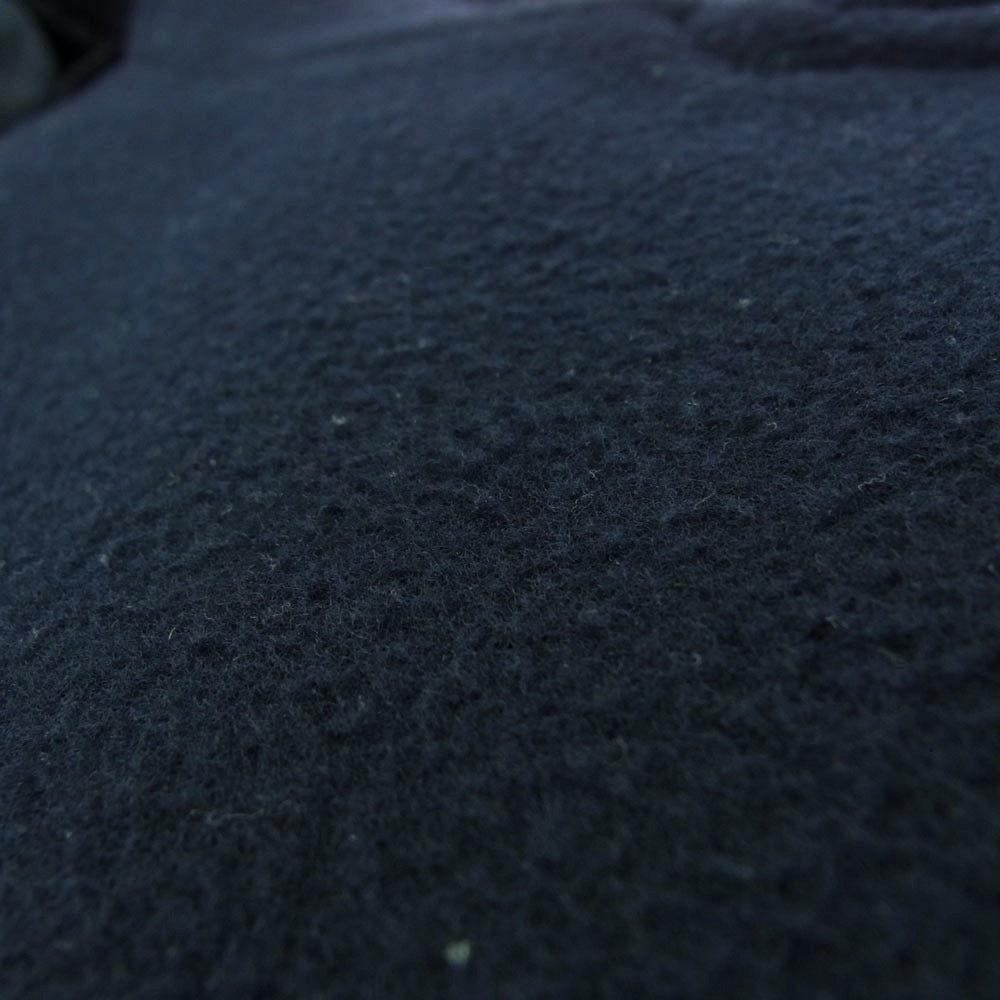 doublet ダブレット 18AW 18AW06CO21 Bonding Oversized Pea Coat オーバーサイズ Pコート ダークネイビー系 S【中古】