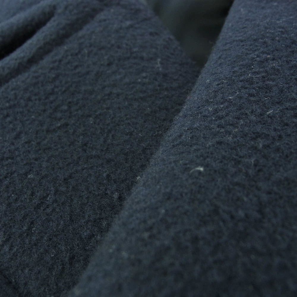 doublet ダブレット 18AW 18AW06CO21 Bonding Oversized Pea Coat オーバーサイズ Pコート ダークネイビー系 S【中古】