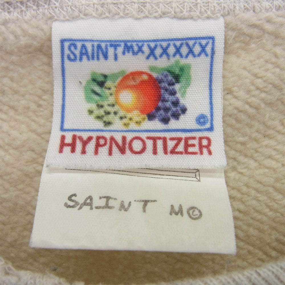 SAINT MICHAEL セントマイケル 23AW SM-A23-0000-C02 ARS_CRW SWT MR ARIES アリーズ クルーネックスウェット グレー系 XL【中古】