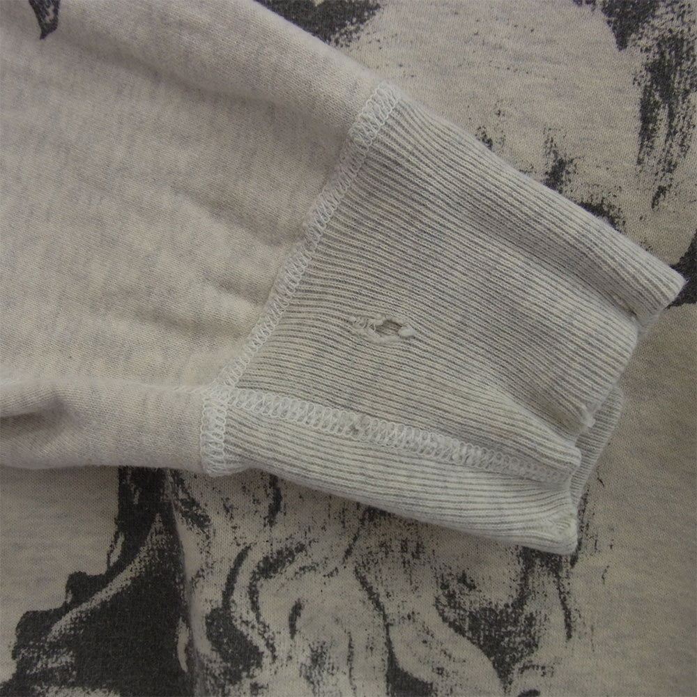 SAINT MICHAEL セントマイケル 23AW SM-A23-0000-C02 ARS_CRW SWT MR ARIES アリーズ クルーネックスウェット グレー系 XL【中古】