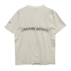 CHROME HEARTS クロムハーツ（原本無） OLD オールド 90s Anvilボディ スクロールラベルロゴプリント クルーネック 半袖 Tシャツ ホワイト系 M【中古】