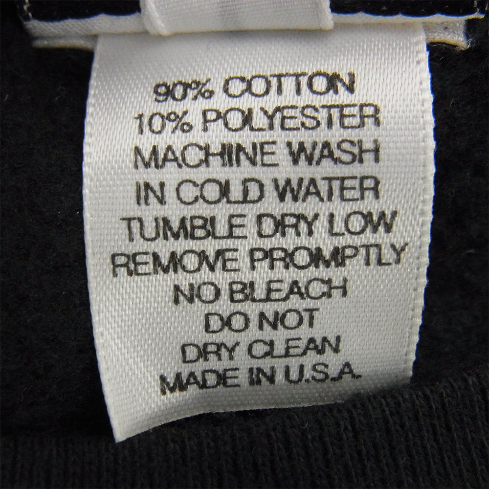 CHROME HEARTS クロムハーツ（原本無） OLD オールド ホースシュー プリント 断ち切り スリーブレス ノースリーブ スウェット トレーナー ブラック系 S【中古】