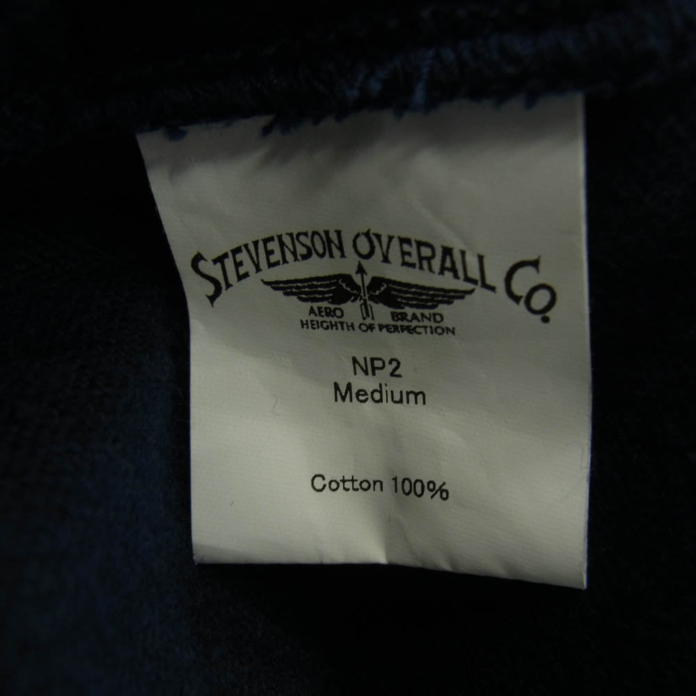 Stevenson Overall Co. スティーブンソンオーバーオール メキシカン パーカー ベロアパーカー ブルー系 M【中古】